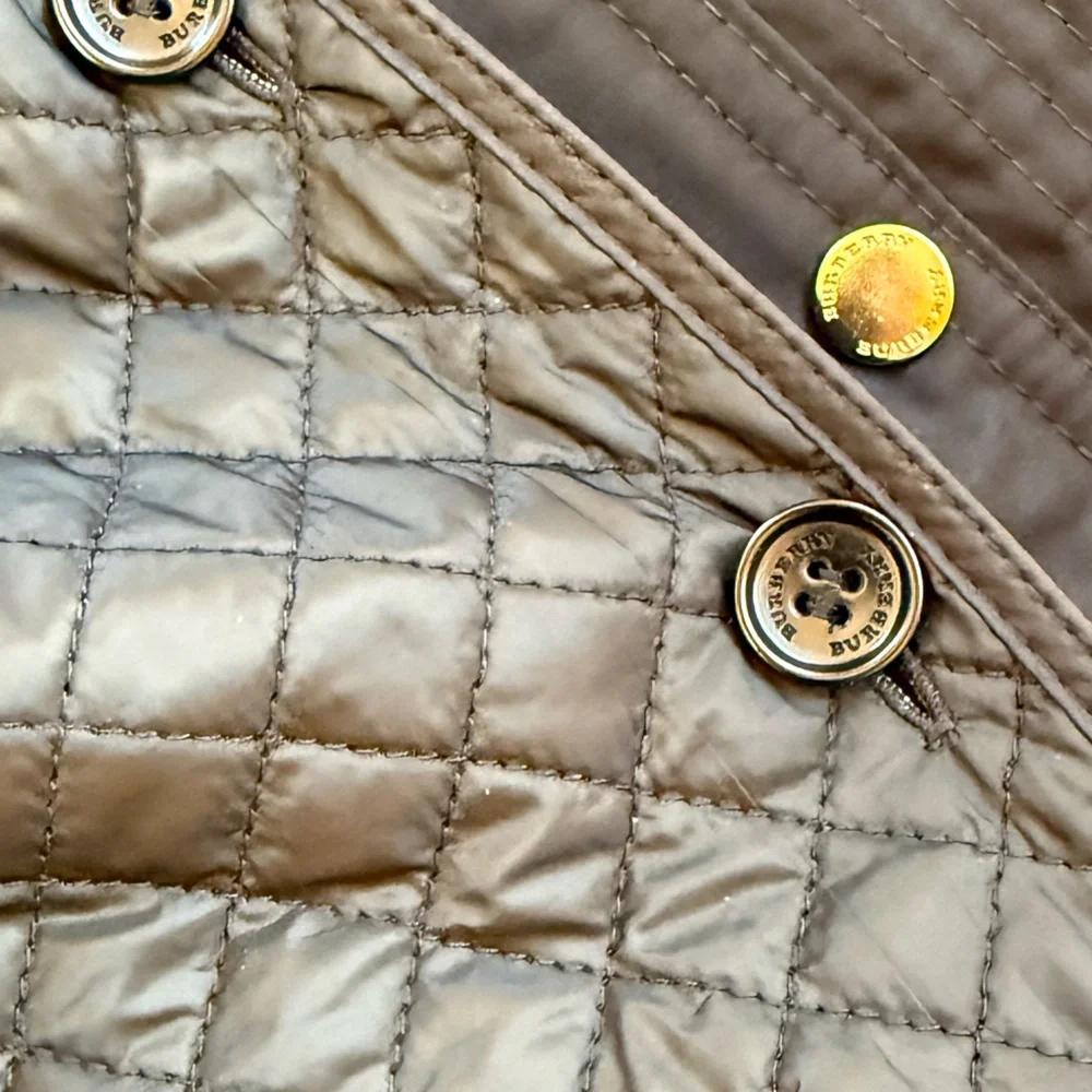 Black Burberry Raincoat - Picture 6 of 9